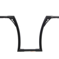 25-0461 - 17 Black Z-Bar Handlebar with Indents by MCM