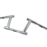 25-0565 - 6 Z-Bar Racing Handlebar with Indents Chrome by MCM