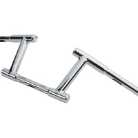 25-0565 - 6 Z-Bar Racing Handlebar with Indents Chrome by MCM