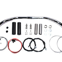 25-0600 - 5 Chrome Handlebar Assembly by V-Twin