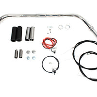 25-0601 - 4 Chrome Handlebar Assembly by MCM