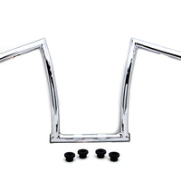 25-0633 - 13 Chrome ChiZeled Z-Bar Handlebar with Indents by MCM