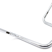 25-0682 - 12-1/2 Buffalo Ape Hanger Handlebar with Indents Chrome by MCM