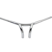 25-0718 - 7 Curve Riser Bar Handlebar with Indents by MCM