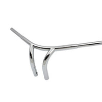25-0720 - 8-1/2 Curved Riser Bar Handlebar with Indents by MCM