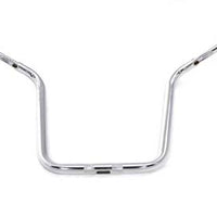 25-0734 - 18 Rhino Ape Hanger Handlebar with Indents Chrome by MCM