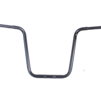 25-0740 - 18 Rhino Ape Hanger Handlebar with Indents Black by MCM