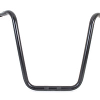 25-0741 - 19-1/2 Rhino Ape Hanger Handlebar with Indents Black by MCM