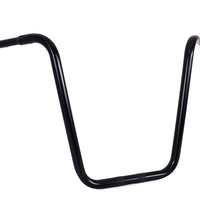 25-0741 - 19-1/2 Rhino Ape Hanger Handlebar with Indents Black by MCM