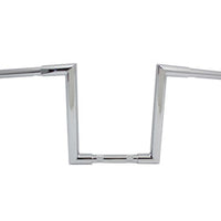 25-0753 - 11 Fatty 'Z' Bar Handlebar without Indents Chrome by MCM