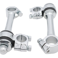 25-0785 - Chrome Replica 5-1/2 Flander Riser Set by MCM