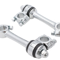 25-0785 - Chrome Replica 5-1/2 Flander Riser Set by MCM