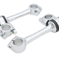 25-0785 - Chrome Replica 5-1/2 Flander Riser Set by MCM