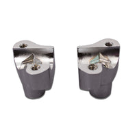 25-0985 - 1-3/4 Riser Set Chrome by MCM