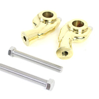 25-1758 - 1 Smooth Pullback Riser Set Brass Sand by MCM