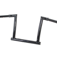 25-1801 - 12 Black ChiZeled Z-Bar Handlebar with Indents by MCM