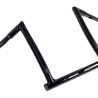 25-1802 - 14 Black ChiZeled Z-Bar Handlebar with Indents by MCM