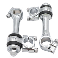 25-2127 - Replica 4-1/4 Flanders Chrome Riser Set by MCM