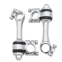 25-2127 - Replica 4-1/4 Flanders Chrome Riser Set by MCM