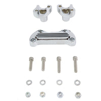 25-2132 - 1-1/8 Riser Set Chrome by V-Twin