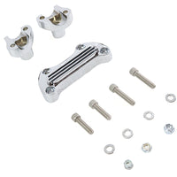 25-2132 - 1-1/8 Riser Set Chrome by V-Twin