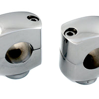 25-2184 - 1-1/2 Short Riser Set Chrome by MCM