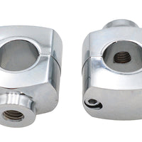 25-2184 - 1-1/2 Short Riser Set Chrome by MCM