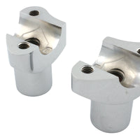 25-2188 - 2-1/8 Buffalo Riser Set Chrome by MCM