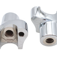 25-2188 - 2-1/8 Buffalo Riser Set Chrome by MCM