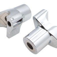 25-2188 - 2-1/8 Buffalo Riser Set Chrome by MCM