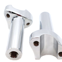 25-2189 - 4-1/2 Buffalo Riser Set Chrome by MCM