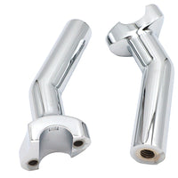 25-2190 - 5-1/2 Pullback Riser Set Chrome by MCM