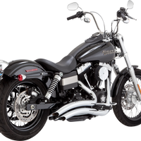 1800-2586 - VANCE & HINES Big Radius Exhaust System - Chrome 23371