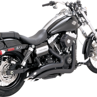1800-2587 - VANCE & HINES Big Radius Exhaust System - Black 43371