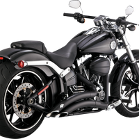1800-2589 - VANCE & HINES Big Radius Exhaust System - Black 46365