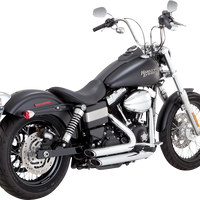 1800-2599 - VANCE & HINES Shortshots Staggered Exhaust System - Chrome 17327
