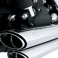 1800-2601 - VANCE & HINES Shortshots Staggered Exhaust System - Chrome 17317