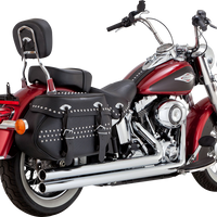 1800-2606 - VANCE & HINES Big Shots Long Exhaust System - Chrome 17323