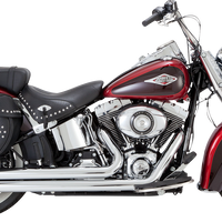 1800-2606 - VANCE & HINES Big Shots Long Exhaust System - Chrome 17323