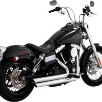 1800-2604 - VANCE & HINES Big Shots Staggered Exhaust System - Chrome 17338