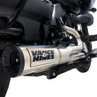 1800-2593 - VANCE & HINES Hi-Output RR Exhaust System - Matte Black 47321