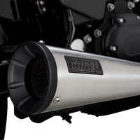 1800-2610 - VANCE & HINES 2-into-1 Upsweep Exhaust System - Brushed - Stainless Steel 27325
