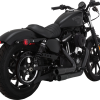 1800-2607 - VANCE & HINES 2-into-2 Mini Grenades Exhaust System - Black 46374