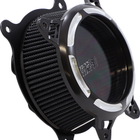 1010-3115 - VANCE & HINES VO2 Insight Air Intake Kit - Black Contrast 41097