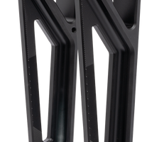 0602-1424 - KODLIN USA Risers - Fastback - 10" - Black K55121