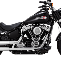 1801-1521 - VANCE & HINES 3" Twin Slash Slip-On Muffler - Chrome 16376