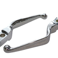 26-0590 - Chrome Hydraulic Hand Lever Set by V-Twin