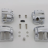 26-0986 - Handlebar Control Switch Housing Kit Chrome by MCM