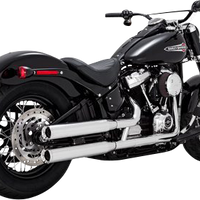 1801-1513 - VANCE & HINES Eliminator 300 Slip-On Mufflers - Chrome 16312
