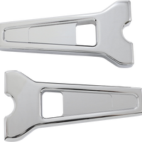 0602-1407 - LA CHOPPERS Risers - Straight - 6" - Chrome LA-7470-06C